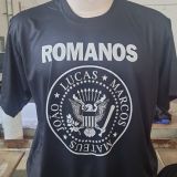 CAMISETA-PRETA-RAMONES-GOSPEL-ROMANOS