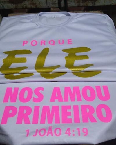 Camiseta 1João 4:19