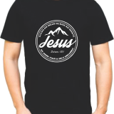 camiseta salmos 121 - preta