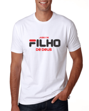 Camiseta Fila (Filho de Deus) – João 1:12