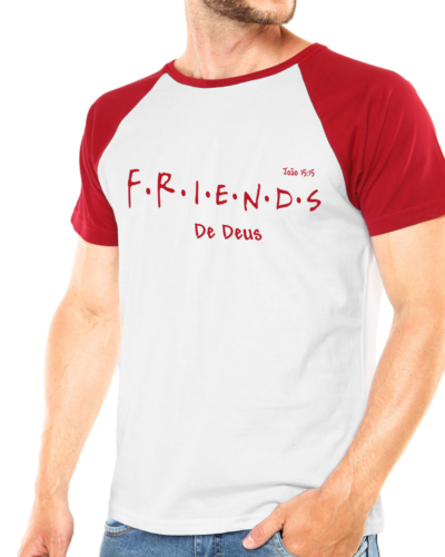 Camiseta Friends de Deus (Joao 15:15)