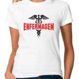 camiseta enfermagem cofen branca