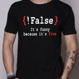 camiseta false funny cause is true