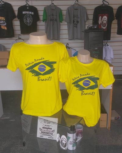 Camiseta Pátria Amada, Brasil!
