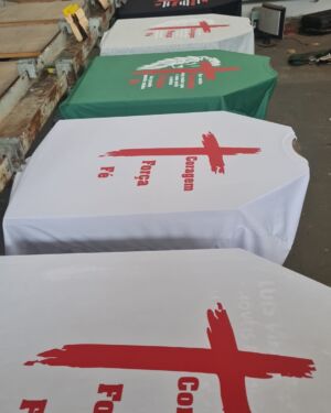 Camiseta Que Minha coragem seja maior que o meu medo e minha força tão grande quanto minha fé