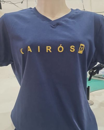 Kairos – salmos 30-5 Azul Marinho Baby Look