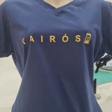 Camiseta-Kairos-azul-marinho-baby-look-frente